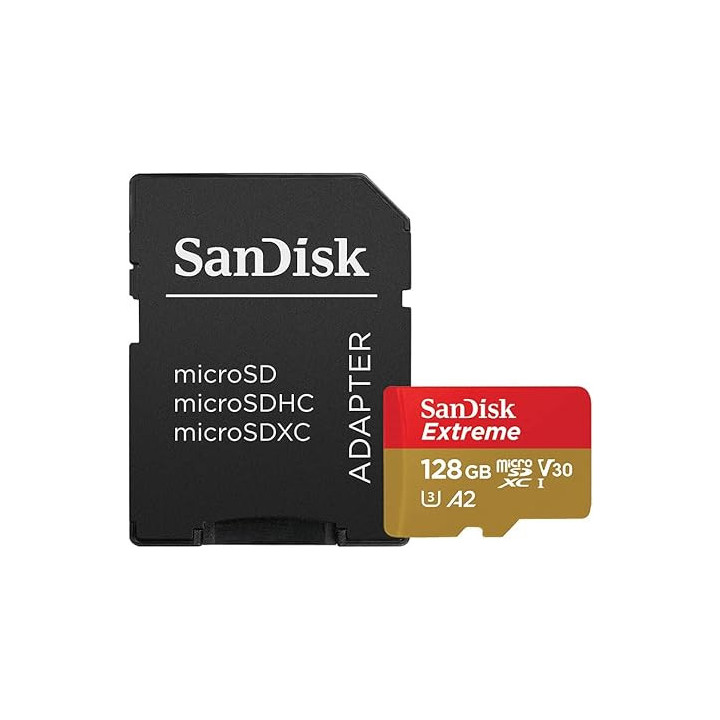 Sandisk SDSQXAA-128G-GN6AA - ExtremeSDXC 190MB/s128GB Action