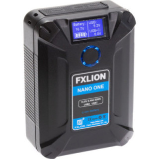 FXLION NANO-ONE-W - V-Mount Battery - 14.8V, 50Wh, Wireless