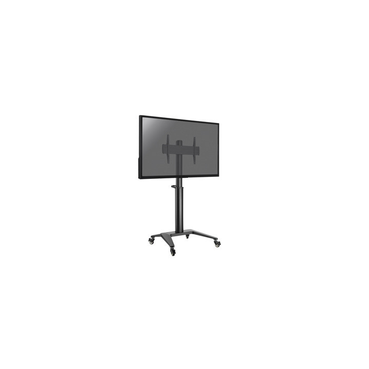 Kimex 030-1203 - Mobile Stand for TV Screens 37''-70'', Height 125-160cm, Black