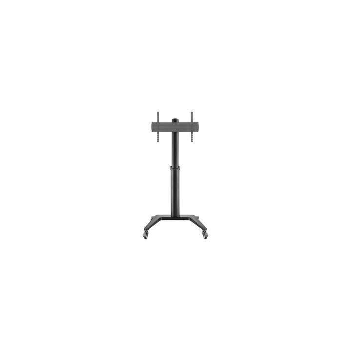 Kimex 030-1203 - Mobile Stand for TV Screens 37''-70'', Height 125-160cm, Black