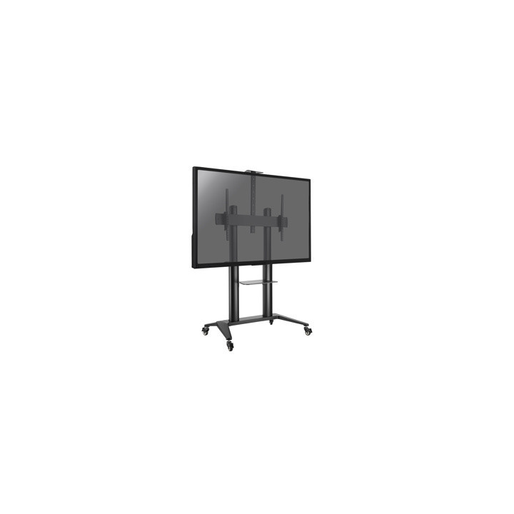Kimex 030-1205 - Mobile Videoconference Screen Stand 70''-120'', Height 125-160cm, Black