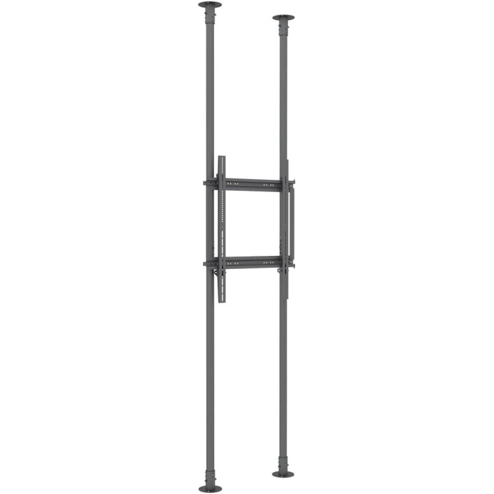 Kimex 032-1009K - Floor-to-ceiling Mount for Portrait TV Screens 50''- 100'' - Height 300cm Max