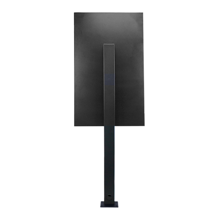 Kimex 033-1003K1 - Screw-on Shop Window Stand With Box for 55'' Screens - Vesa 400x600 Max