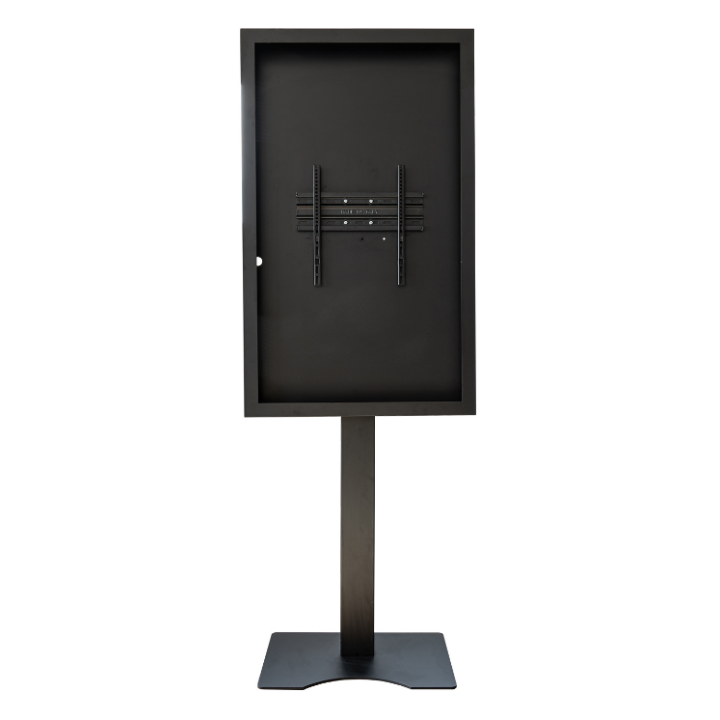 Kimex 033-1003K2 - Shop Window Stand With Box for 55'' Screens - Vesa 400x600 Max