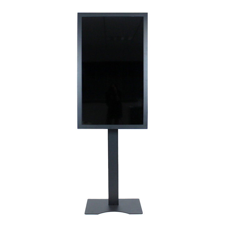 Kimex 033-1003K2 - Shop Window Stand With Box for 55'' Screens - Vesa 400x600 Max