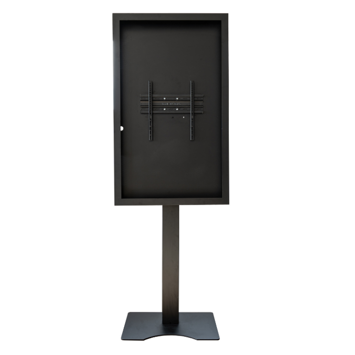 Kimex 033-1003K4 - Shop Window Stand With Box for 55'' Screens - Vesa 400x400 Max