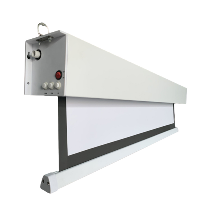 Kimex 047-1517 - Battery Powered Electric Projection Screen 3.00 X 1.69m - 16:9 Format