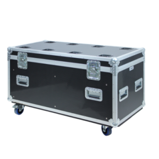 Kimex 100-0412 - Trunk Flight Case 120 x 60 x 60 cm with Storage