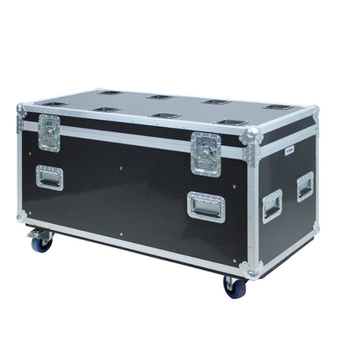 Kimex 100-0412 - Trunk Flight Case 120 x 60 x 60 cm with Storage