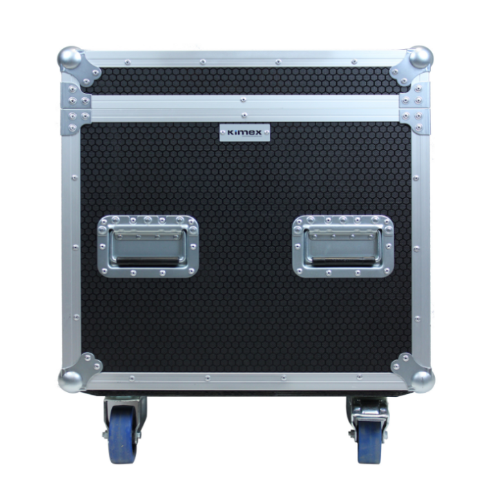Kimex 100-0412 - Trunk Flight Case 120 x 60 x 60 cm with Storage