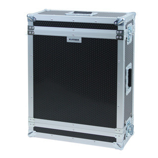 Kimex 101-0104 - 19'' Rack Flight Case, Capacity 4U, Double Door