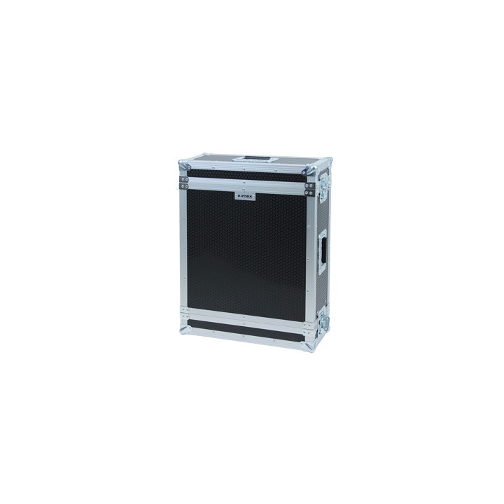 Kimex 101-0104 - 19'' Rack Flight Case, Capacity 4U, Double Door