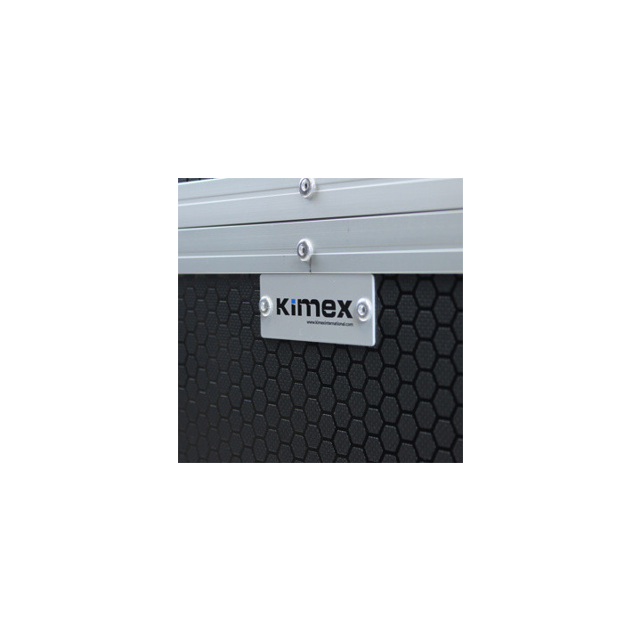 Kimex 101-0106 - 19'' Rack flight Case, Capacity 6U, Double Door