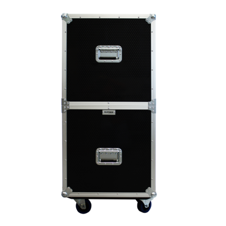 Kimex 103-4055 - Flight Case for Two TV Screens 40'' - 55''