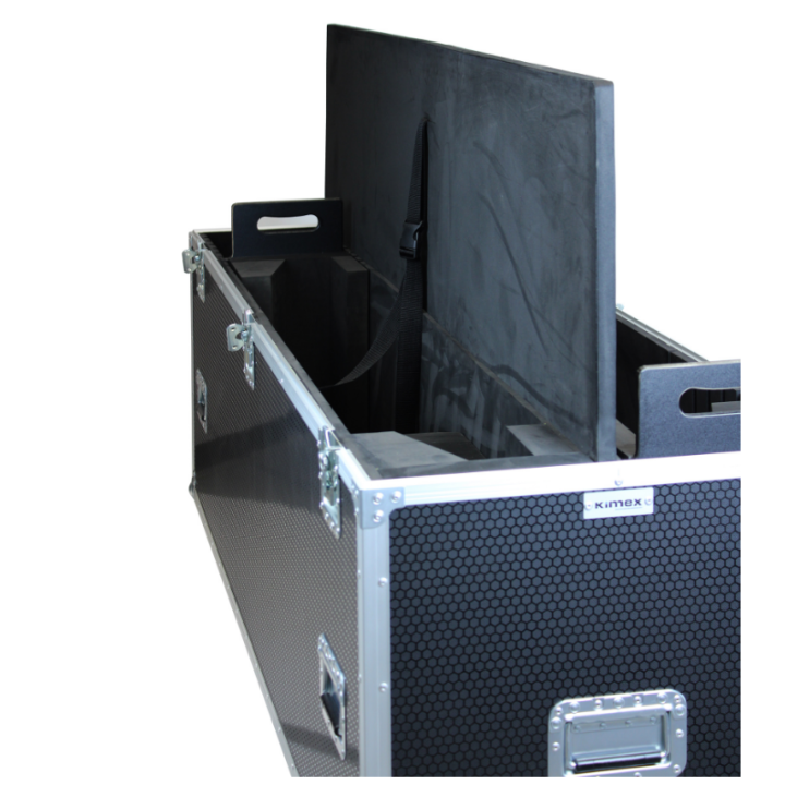 Kimex 103-4055 - Flight Case for Two TV Screens 40'' - 55''
