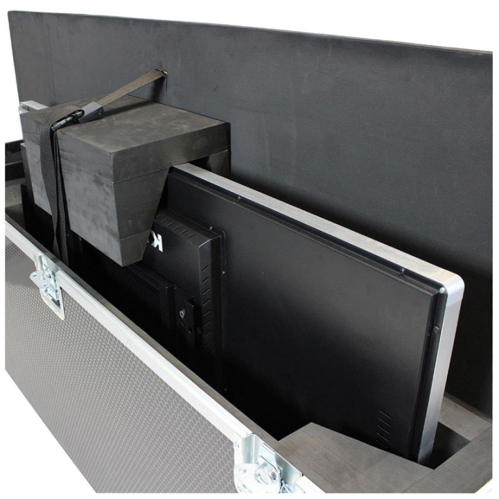 Kimex 103-4055 - Flight Case for Two TV Screens 40'' - 55''