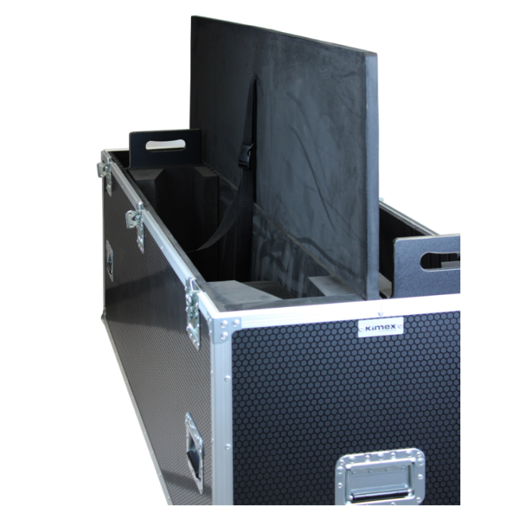 Kimex 103-6575 - Flight Case for Two TV Screens 65'' - 75''