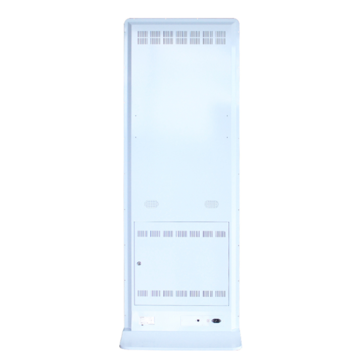 Kimex 161-4310 - 43'' Video Totem, FULL HD, 500 cd/m2, 24h/7d, Indoor, White