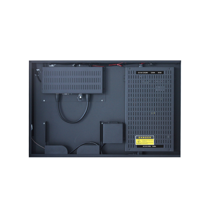 Kimex 161-4310 - 43'' Video Totem, FULL HD, 500 cd/m2, 24h/7d, Indoor, White