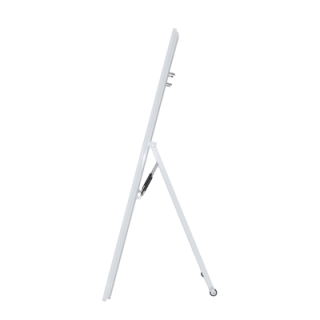 Kimex 161-4322 - Portable Digital Signage Kiosk 43'', FULL HD, 500 cd, 24h/7d, Indoor, White