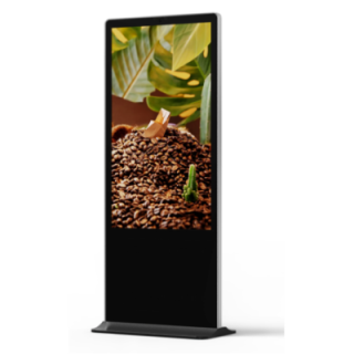 Kimex 161-6570 - Video Totem 65'', 4K, 500 cd, 24/7, Indoor