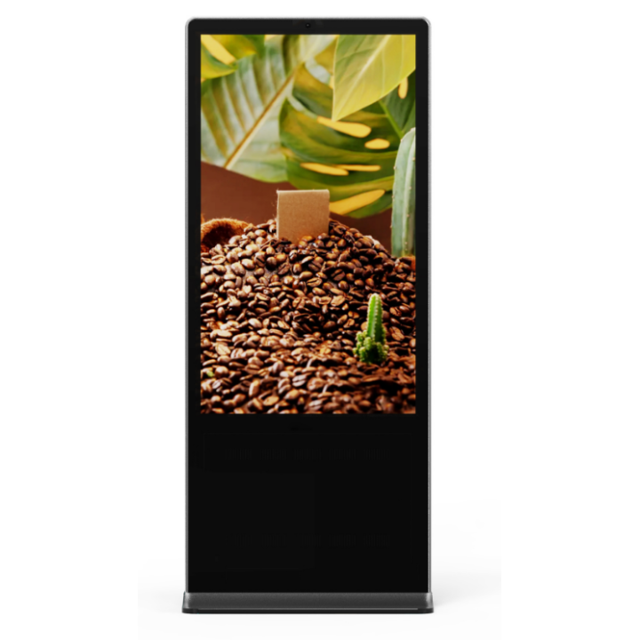 Kimex 161-6570 - Video Totem 65'', 4K, 500 cd, 24/7, Indoor