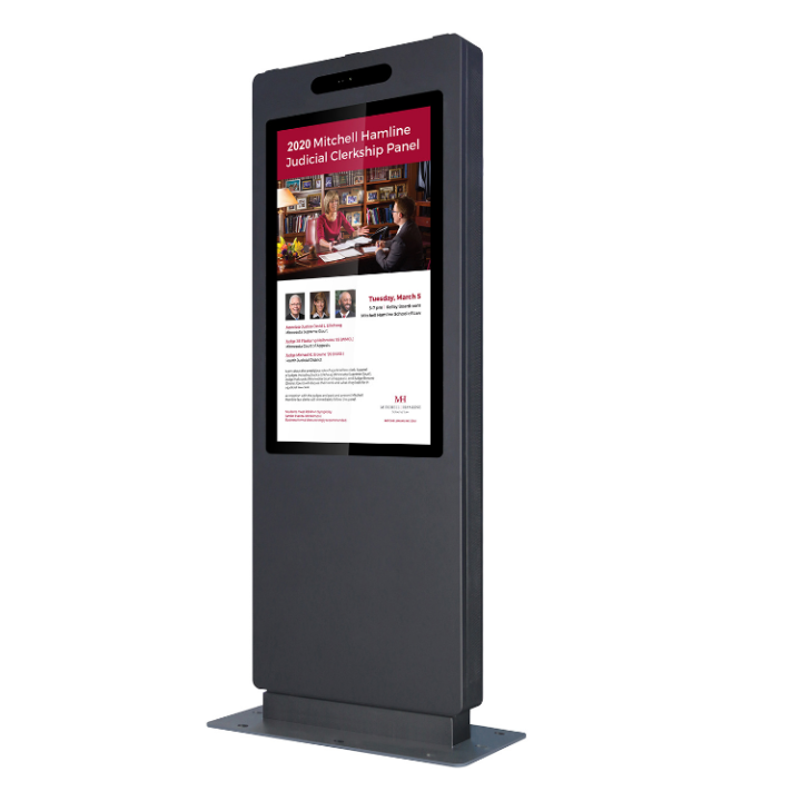 Kimex 162-5500 - Video Totem 55'', FULL HD, 3500 cd, 24h/7d, Outdoor