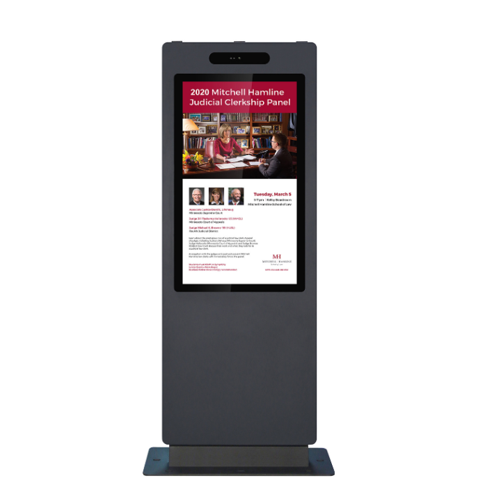 Kimex 162-5500 - Video Totem 55'', FULL HD, 3500 cd, 24h/7d, Outdoor