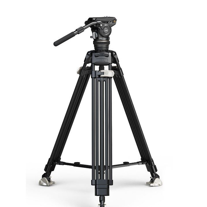 SmallRig 4463 - Heavy-Duty Carbon Fiber Tripod Kit AD-120