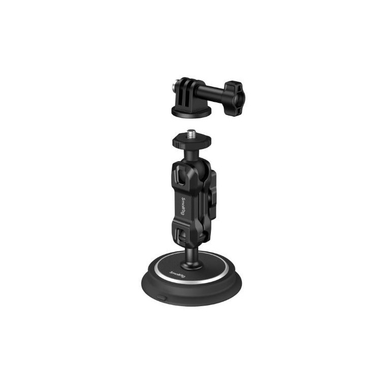 SmallRig 4466 - Magic Arm Magnetic Suction Cup Mounting Support Kit for Action Cameras