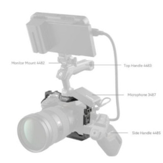 SmallRig 4481 - HawkLock Quick Release Cage for Sony Alpha 7R V / Alpha 7 IV / Alpha 7S III / Alpha 1 / Alpha 7R IV