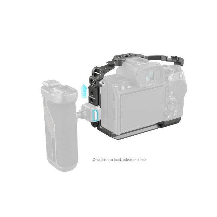 SmallRig 4481 - HawkLock Quick Release Cage for Sony Alpha 7R V / Alpha 7 IV / Alpha 7S III / Alpha 1 / Alpha 7R IV