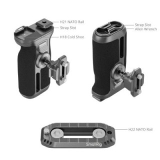 SmallRig 4485 - HawkLock H21 Quick Release Rotating Side Handle Kit