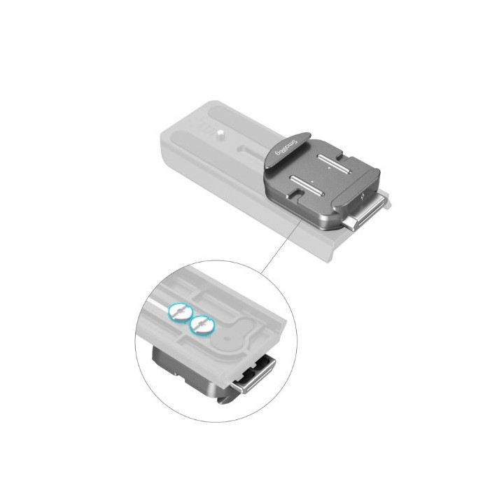 SmallRig 4486 - HawkLock H38 Arca-Swiss Quick Release Mount Plate
