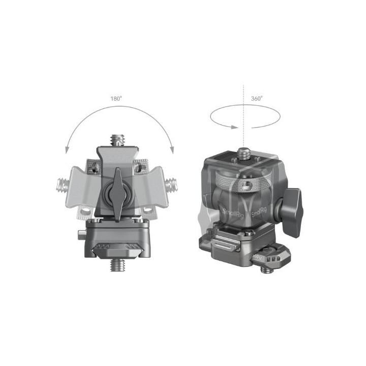 SmallRig 4487 - HawkLock H21 Quick Release Monitor Support with NATO Clamp