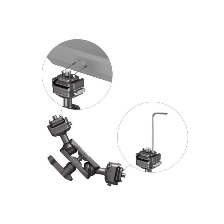 SmallRig 4488 - HawkLock H21 Quick Release Magic Arm with Ball Head