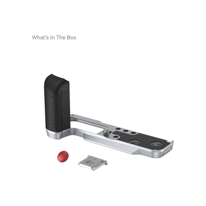 SmallRig 4555 -  L-Shape Grip for FUJIFILM X100VI / X100V (Silver)