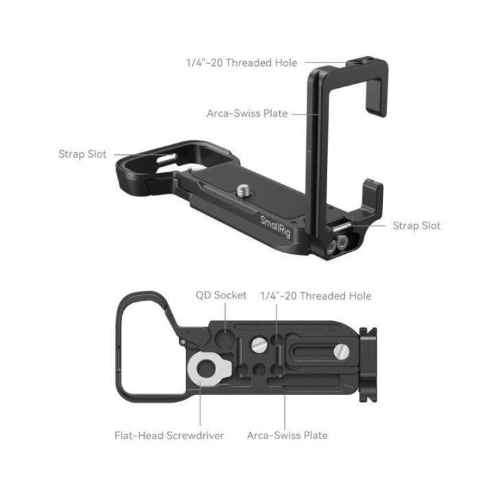 SmallRig 4569 - L-Bracket for Sony Alpha 7C II / Alpha 7CR
