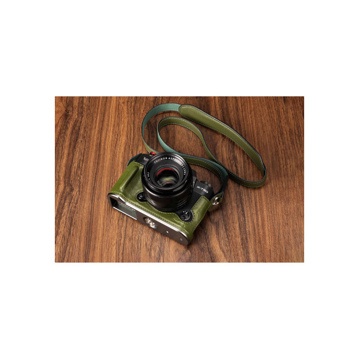 SmallRig 4711 - Leather Half Case Kit for FUJIFILM X-T50 (Green)