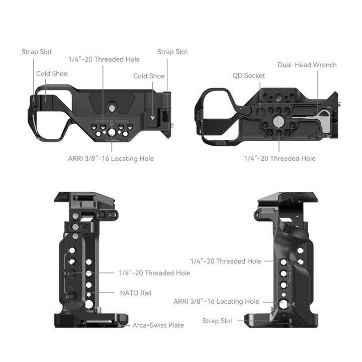 SmallRig 2087D - Cage for Sony Alpha 7 III / Alpha 7R III
