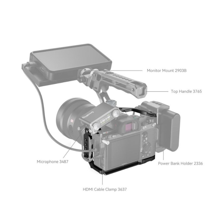 SmallRig 2087D - Cage for Sony Alpha 7 III / Alpha 7R III