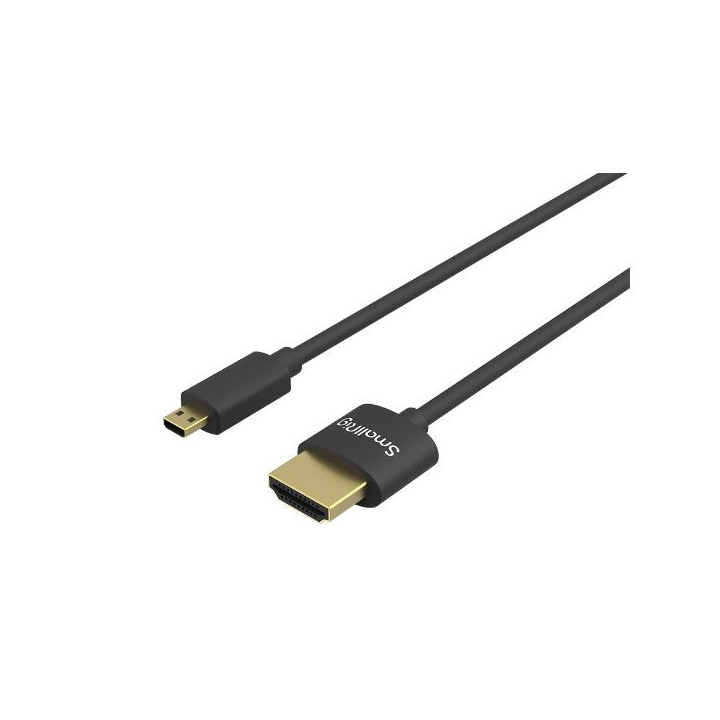 SmallRig 3042B - Ultra-Slim 4K HDMI Data Cable (D to A) (35cm)