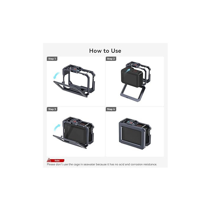 SmallRig 3084C - Cage for GoPro Hero 12 / 11 / 10 / 9 Black