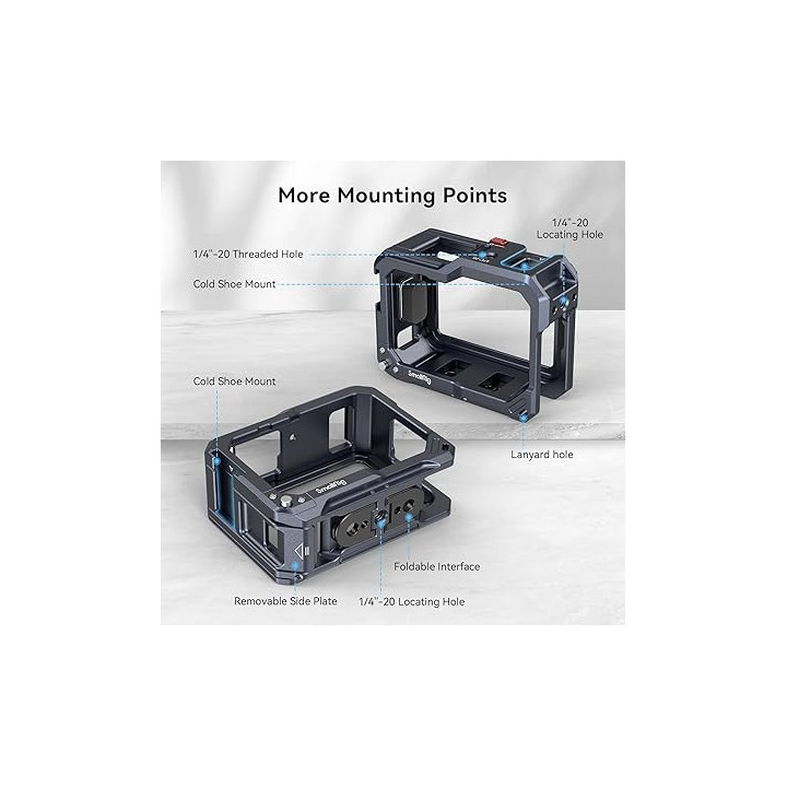 SmallRig 3084C - Cage for GoPro Hero 12 / 11 / 10 / 9 Black