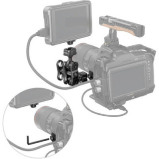 SmallRig 3515C - Drop-in HawkLock mini Magic Arm with Quick Release Ball Head