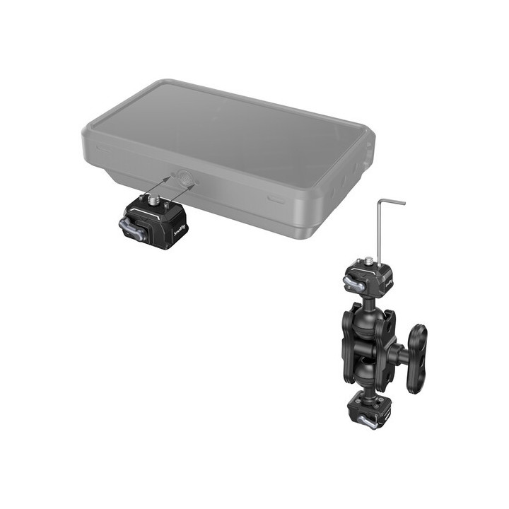 SmallRig 3515C - Drop-in HawkLock mini Magic Arm with Quick Release Ball Head
