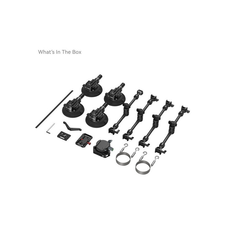 SmallRig 3565B - Suction Cup Camera Support Kit SC-15K for Vehicle Shooting