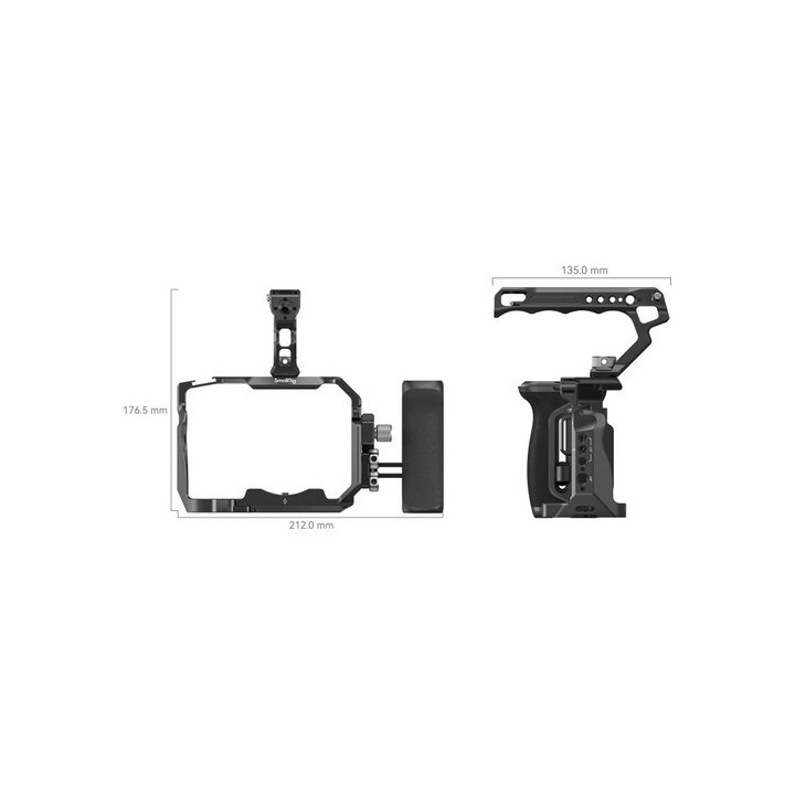 SmallRig 3669C - Advanced Cage Kit for Sony Alpha 7R V / Alpha 7 IV / Alpha 7S III