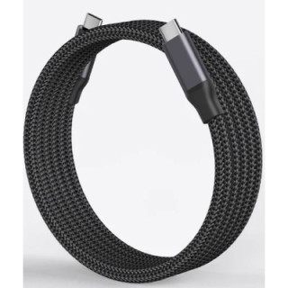 Magtame C-C/Thunderbolt/Black - Thunderbolt USB C to USB C Cable 1m Black 240W 20GBPS