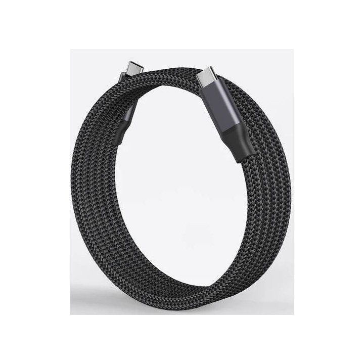 Magtame C-C/Thunderbolt/Black - Thunderbolt USB C to USB C Cable 1m Black 240W 20GBPS